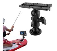 Support de détecteur de poissons - Support de montage réglable pour sondeur GPS pour kayaks | Support de recherche de poisson pour bateau de pêche, transducteur portable pour pêche à la traîne