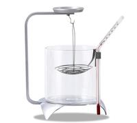 Support de détermination de la densité avec thermomètre, manipulation facile pour une utilisation en laboratoire dans la mesure des liquides et des solides