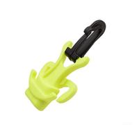 Support de deuxième étage en PVC avec libération rapide en PVC | Dispose d'un crochet sécurisé, se fixe à l'anneau en D pour bcd, empêche de pendre, maintient la scène de secours en sécurité