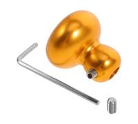 Support de Diapason en Alliage D'aluminium, Base Stable Orange | Support Portable à Centre Bas, Rainure de Gourde, Quatre Pieds Antidérapants pour Atelier et Pratique Musicale