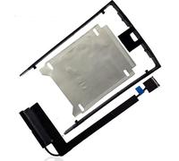 Support de disque dur 2,5" avec câble de connecteur de disque dur côté droit avec support en feuille d'aluminium de rechange pour Lenovo Thinkpad P50 P51 00UR835 DC02C007C10