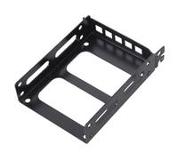 Support de disque dur double taille pour disque dur 2,5" et 8,9 cm, installation facile et améliore le refroidissement du boîtier du boîtier du boîtier du disque dur