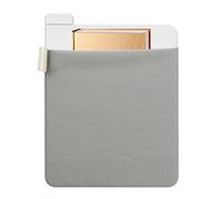 Support de disque dur externe - Pochette de rangement adhésive pour ordinateur portable | Pochette de rangement arrière réutilisable pour ordinateur portable | Organiseur de rangement pour bloc-piles