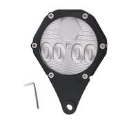 Support de disque fiscal pour moto - Cadre hexagonal de permis de disque fiscal, support en aluminium avec clé anglaise, supports de cartes | pour VTT, moto, moped, scooter, vélo