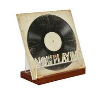 Support de Disque Vinyle Lumineux, Ammonite Lumineux sur Now Playing, Rangement Vinyle pour Album, Stockage d’Affichage de Disque, Collection d’Affichage LED, Cadeau pour Amateurs de Vinyle