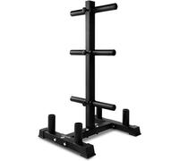 Support de Disques de Poids Olympiques - SereneLife - Noir - Capacité de 363 kg