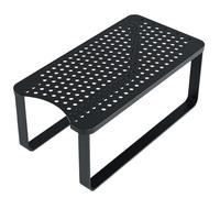 Support De Distributeur D'eau - Robuste En Métal, Pot De Boissons En Verre Facile À Installer, Conteneurs De Pichet, Rehausseur De Banc Pour Les Charges, Fer Noir | Cremag