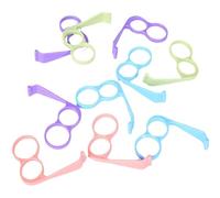 Support de doigt mobile - Smart Phone Grip Strap Pack, conception de support de poche, ensemble de 10 supports de bureau multifonctionnels | Support d'appareil stable pour téléphones, tablettes