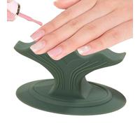 Support de doigt pour - Outil d'entraînement pour débutants | Support de doigts en silicone pour vernis à ongles de précision - Accessoire de manucure à domicile et salon - 9,4 x 5,7 cm