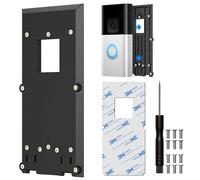 Support de Doorbell auto-adhésif sans perçage pour anneau vidéo Doorbell 2ème génération/3/3 Plus/4/Battery Doorbell Plus/Battery Video Doorbell Pro, support mural, accessoire pour porte et mur