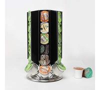 Support de dosette Café capsules tournant de rack pour K-Cup Pods 36 Pods noir