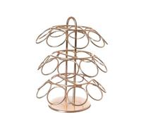 Support De Dosette De Café Rotatif En Acier Inoxydable Chromé, Support De Rangement, Compatible Avec Dolce Gusto, Porte-Capsules De Café 27