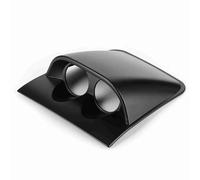 Support de dosette de jauge de tableau de bord 2 pouces, accessoire automobile universel, support de compteur de voiture à double trou (Noire)