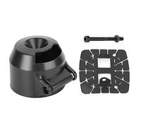 Support de dosette de jauge support de montage de tableau de bord de compteur de voiture matériau ABS de haute qualité noir 60mm pour une Installation sécurisée de jauge dans les