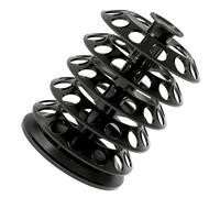 Support de Dosettes de café, Gain de Place, Plateau Tournant à 360 °, Organisateur de Capsules à 5 Niveaux, pour la Maison, la Cuisine, le Bureau, en Plastique (BLACK)