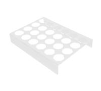 Support de dosettes de café pour 24 dosettes, organisateur de dosettes de café en acrylique, plateau organisateur de tiroir de tasse transparent plat pour cuisine, bureau, hôtel