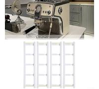 Support de dosettes de café pour cuisine - Bandes de rangement en plastique peu encombrantes de 25,4 cm, peut contenir 16 à 20 capsules, supports horizontaux