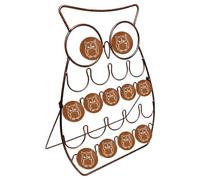 Support de dosettes de café pour plan de travail - Porte-filtre à café en forme de - Support amovible pour 20 dosettes pour le comptoir de cuisine à la maison