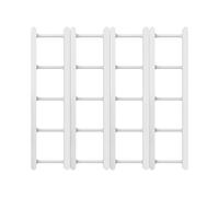 Support de dosettes de café, support de rangement, support mural, capacité de 20 grilles, design peu encombrant, idéal pour cuisine, armoire, comptoir, maison, intérieur, utilisation en coin, couleur