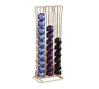 Support De Dosettes De Café Support Rotatif Support De Capsules De Café Étagère De Rangement Support D'organisation, Compatible For Nespresso,(Gold N60 1pcs)