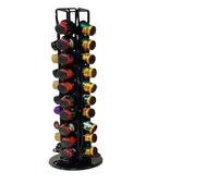 Support De Dosettes De Café Support Rotatif Support De Capsules De Café Étagère De Rangement Support D'organisation, Compatible For Nespresso,(Black FN40 1pcs)