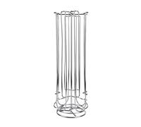 Support de Dosettes de café, Tour de Support Rotatif, Organisateur de 28 Capsules, Taille Compacte, Fer