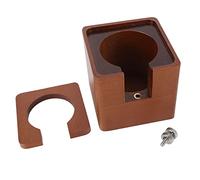 Support de doseur de café en bois, support universel de doseur de filtre à café pour porte-filtre de 51 mm, 53 mm, 54 mm, matériau en bois de rose de qualité supérieure avec une