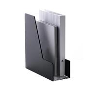 Support de dossiers Porte-revues, organiseur gain de place for documents papier(Black)