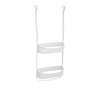 Support de Douche 2 Paniers "Souple" 70cm Blanc