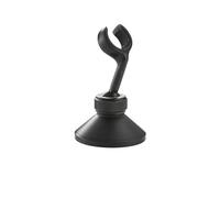 Support de Douche à Main Supports de montage douche, support à main pivotant en laiton chromé, siège pomme, pièces salle bains, accessoires bain(Black)