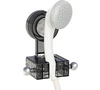 Support de douche à ventouse | Support stable et réglable | Support mural pour pommeau de douche pour salle de bain et cuisine mur intérieur éponge loofah