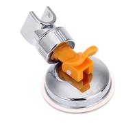 Support de douche autocollant rotatif à 360° - Support de douchette réglable - Pour salle de bain, montage mural, maison, appartement, dortoir, hôtel, rénovation