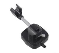 Support de douche avec joint pivotant et ventouse haute adhérence pour un montage sûr sur le carrelage, le verre ou le miroir (noir)