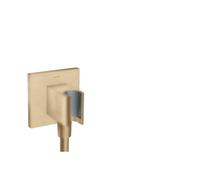 Support De Douche Axor FixFit Porter carré Bronze Brossé