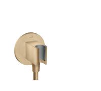 Support De Douche Axor FixFit Porter rond Bronze Brossé