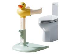 Support de Douche Bébé Debout - Soutien Debout pour le Bain du Nourrisson,Support de Bain Réglable Hauteur Antidérapant pour Jeunes 6-24 Mois Garçons Filles