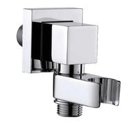 Bossini Universal Raccord mural coudé avec support, C55000000030003,
