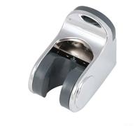 Support de douche de salle de bain avec angle réglable pour tuyau de tête à main utilisant ABS brossé et filetage de vis pour un maintien sûr