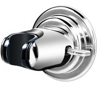 Support De Douche, Main Remplaçable Pommeau De Douche Sous Vide Solide, Universel Réglable, Support De Ventouse Mural Amovible, Plastique Abs