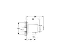 Support de douche Movario+ - GROHE - 28406000