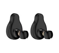 Support de douche mural en 2 parties Support universel Support de tête réglable Accessoires de base auto-adhésifs Support de support de pommeau de douche Installation facile