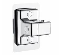 Support de douche mural en ABS pour pommeau de douche - Accessoires de salle de bain réglables et rotatifs U2S6 - Autocollant