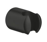 Support mural pour douchette Vitalio noir mat