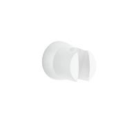 Support de douche mural KLUDI pour flexibles avec écrou conique, 6305043-00, Couleur: blanc