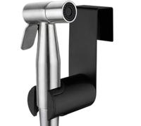 Support de douche portable en acier inoxydable | Support de baguette de salle de bain pour douche, baignoire, maison familiale, dortoir, camping-car, salle de sport, hôtel