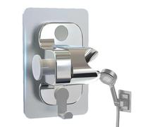 Support de douche portable, Support de poignée de douche pivotant, Support de douche portable, Accessoire de salle de bain, Support de pulvérisateur de douche en marbre, Verre