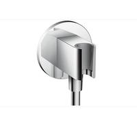 Support de douche Porter S avec raccord intégré pour flexible, chrome