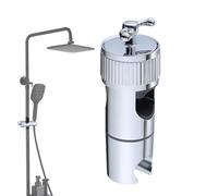 Support de Douche pour Pommeau,Support De Douche Main Sans Perçage - Monture Solide Pour Salle De Bain Maison Appartement