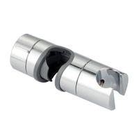 Support de douche pour tringle de douche réglable 18-25 mm ABS Argent