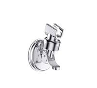 Support de douche réglable, 1 à 4 pièces, ventouse puissante, pommeau main, support mural rotatif for salle bain pour salle de bain, douche(Silver 1pc)